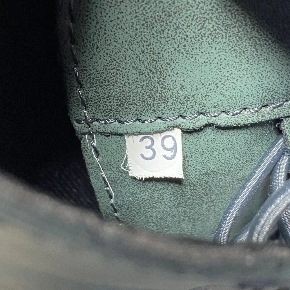 Dbeck AUS Green Leather Barefoot Minimalist‎ Walking Shoes Size 39 Mens Womens